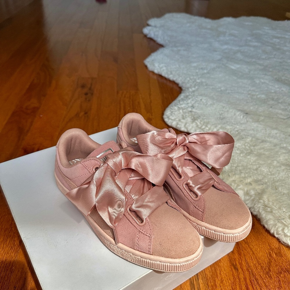 Puma Suede Pink Ribbon